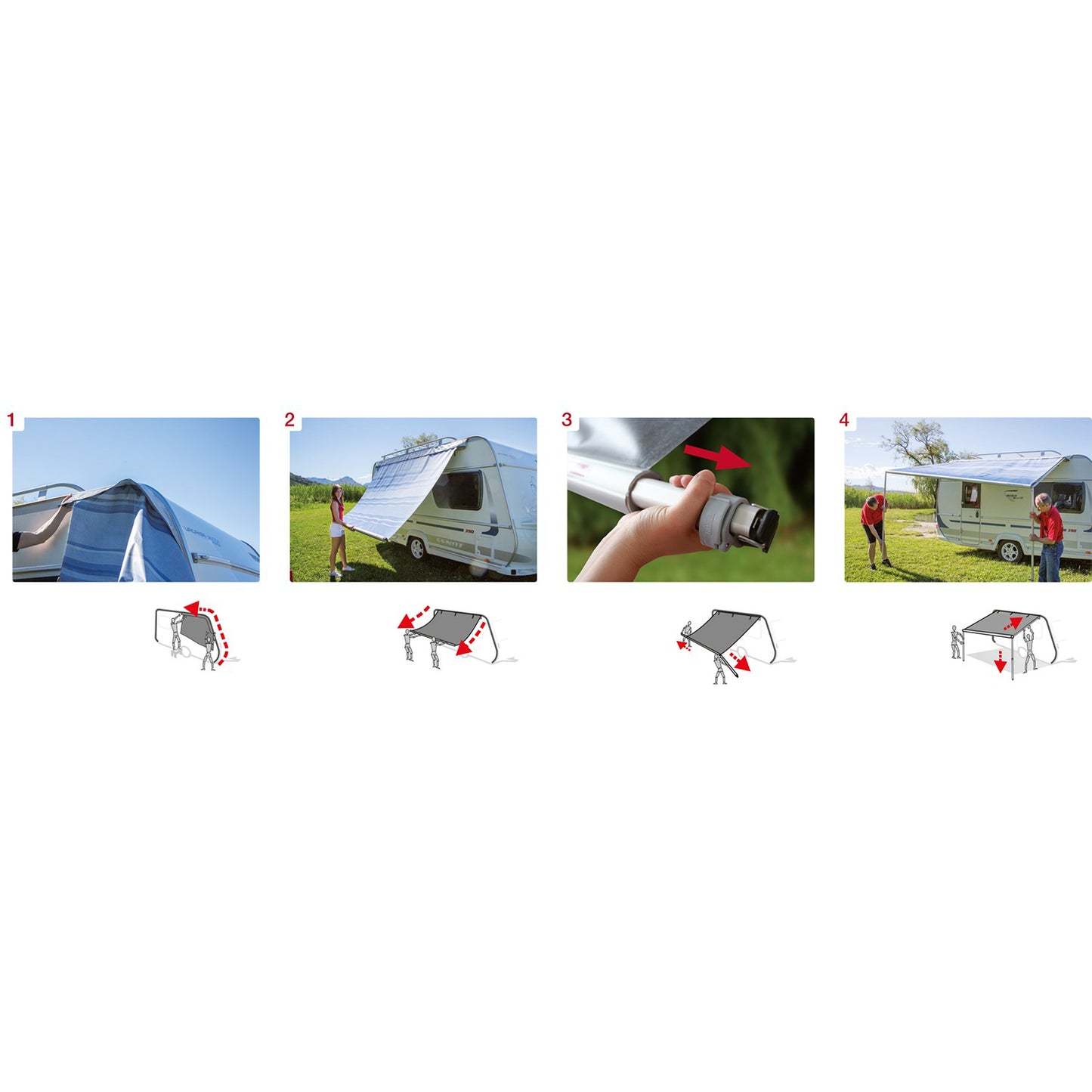 Caravanstore Bag Awning XL360