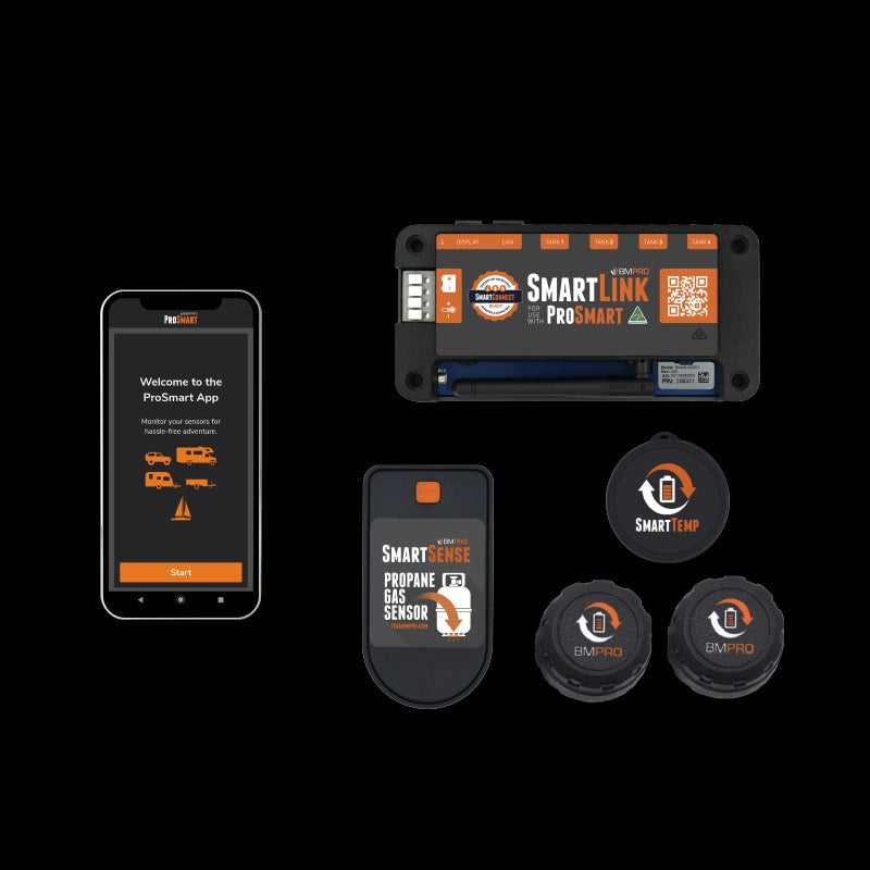 BMPRO Sensor monitor with app